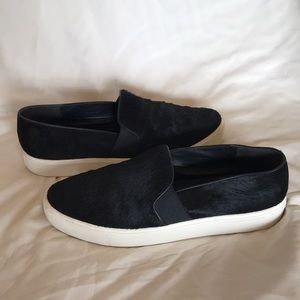 Vince Berlin Pony Hair Slip-On Sneakers